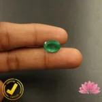Certified Natural Emerald 4.47 Carat, 4.96 Ratti (असली पन्ना जाम्बिया) Zambian - Image 5
