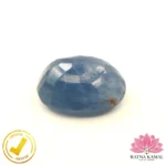 Certified Natural Blue Sapphire (नीलम) 6.84 Carat, 7.60 Ratti, Myanmar(बर्मा) (Untreated, Unheated) - Image 4