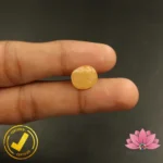 Certified Natural Yellow Sapphire (पुखराज) 7.48 Carat, 8.31 Ratti, Myanmar(Burma, बर्मा) (Untreated, Unheated) - Image 5