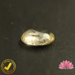 Certified Natural Yellow Sapphire (पुखराज) 1.81 Carat, 2.01 Ratti, Sri Lanka(सीलोन) (Untreated, Unheated) - Image 4