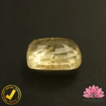 Certified Natural Yellow Sapphire (पुखराज) 7.65 Carat, 8.50 Ratti, Sri Lanka(सीलोन) (Untreated, Unheated) - Image 4