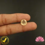 Certified Natural Yellow Sapphire (पुखराज) 6.33 Carat, 7.03 Ratti, Sri Lanka(सीलोन) (Untreated, Unheated) - Image 5