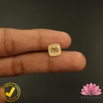 Certified Natural Yellow Sapphire (पुखराज) 6.54 Carat, 7.26 Ratti, Sri Lanka(सीलोन) (Untreated, Unheated) - Image 5