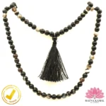 Certified Natural Sulemani Hakik Beads (नेचुरल सुलेमानी हकीक माला) 6mm± 108+1