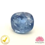Certified Natural Blue Sapphire (नीलम) 8.08 Carat, 8.98 Ratti, Sri Lanka(सीलोन) (Untreated, Unheated) - Image 2