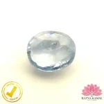 Certified Natural Blue Sapphire (नीलम) 5.58 Carat, 6.20 Ratti, Sri Lanka(सीलोन) (Untreated, Unheated) - Image 2
