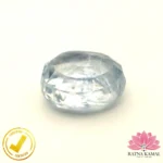 Certified Natural Blue Sapphire (नीलम) 5.58 Carat, 6.20 Ratti, Sri Lanka(सीलोन) (Untreated, Unheated) - Image 4