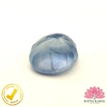 Certified Natural Blue Sapphire (नीलम) 6.58 Carat, 7.31 Ratti, Sri Lanka(सीलोन) (Untreated, Unheated) - Image 4