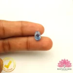 Certified Natural Blue Sapphire (नीलम) 4.37 Carat, 4.85 Ratti, Sri Lanka(सीलोन) (Untreated, Unheated) - Image 6