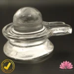 Certified Top Quality Sphatik Shivling (स्फटिक शिवलिंग) 399± Grams (Natural Rock Crystal Quartz)