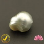 Certified Natural Saltwater Pearl (नेचुरल सच्चा मोती) 10.30 Carat, 11.44 Ratti - Image 4