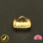 Certified Natural Yellow Sapphire (पुखराज) 3.94 Carat, 4.37 Ratti, Sri Lanka(सीलोन) (Untreated, Unheated) - Image 4