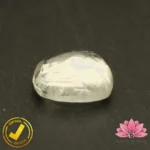 Certified Natural White Sapphire (सफ़ेद पुखराज) 5.22 Carat, 5.80 Ratti, Sri Lanka(सीलोन) (Untreated, Unheated) - Image 4