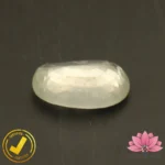 Certified Natural White Sapphire (सफ़ेद पुखराज) 8.38 Carat, 9.31 Ratti, Sri Lanka(सीलोन) (Untreated, Unheated) - Image 4