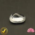 Certified Natural White Sapphire (सफ़ेद पुखराज) 5.28 Carat, 5.86 Ratti, Sri Lanka(सीलोन) (Untreated, Unheated) - Image 4
