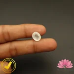 Certified Natural White Sapphire (सफ़ेद पुखराज) 6.98 Carat, 7.75 Ratti, Sri Lanka(सीलोन) (Untreated, Unheated) - Image 5
