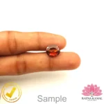 Certified Natural Hessonite (गोमेद) 8.25+ Carat, 9.16+ Ratti, Somalia Africa ( सोमालिया ) (Untreated, Unheated) - Image 8