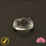CERTIFIED NATURAL WHITE ZIRCON (सफ़ेद ज़िरकोन) 5.08 Carat, 5.64 Ratti - Image 4