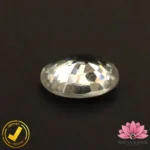 CERTIFIED NATURAL WHITE ZIRCON (सफ़ेद ज़िरकोन) 5.08 Carat, 5.64 Ratti - Image 4
