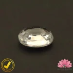 CERTIFIED NATURAL WHITE ZIRCON (सफ़ेद ज़िरकोन) 5.20 Carat, 5.77 Ratti - Image 4