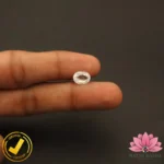 CERTIFIED NATURAL WHITE ZIRCON (सफ़ेद ज़िरकोन) 5.12 Carat, 5.68 Ratti - Image 5