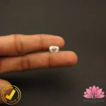 CERTIFIED NATURAL WHITE ZIRCON (सफ़ेद ज़िरकोन) 5.08 Carat, 5.64 Ratti - Image 5