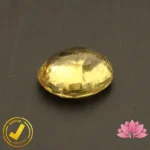Certified Natural Yellow Beryl 5.15 Carat, 5.72 Ratti (Natural Heliodor) Non Enhancement - Image 2