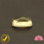 Certified Natural Yellow Beryl 3.89 Carat, 4.32 Ratti (Natural Heliodor) Non Enhancement - Image 2