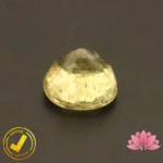Certified Natural Yellow Beryl 4.79 Carat, 5.32 Ratti (Natural Heliodor) Non Enhancement - Image 2