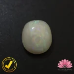 Certified Natural Australian Opal (ऑस्ट्रेलियाई ओपल) 6.08 Carat, 6.75 Ratti (Non Treated) - Image 3