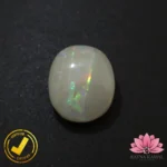 Certified Natural Australian Opal (ऑस्ट्रेलियाई ओपल) 6.08 Carat, 6.75 Ratti (Non Treated) - Image 5