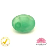Certified Natural Emerald 4.46 Carat, 4.95 Ratti (असली पन्ना जाम्बिया) Zambian