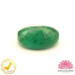Certified Natural Emerald 4.97 Carat, 5.52 Ratti (असली पन्ना जाम्बिया) Zambian - Image 4