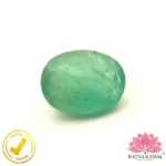 Certified Natural Emerald 4.34 Carat, 4.82 Ratti (असली पन्ना जाम्बिया) Zambian - Image 2