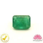 Certified Natural Emerald 2.73 Carat, 3.03 Ratti (असली पन्ना जाम्बिया) Zambian
