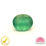 Certified Natural Emerald 4.11 Carat, 4.56 Ratti (असली पन्ना जाम्बिया) Zambian
