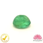 Certified Natural Emerald 4.11 Carat, 4.56 Ratti (असली पन्ना जाम्बिया) Zambian - Image 4