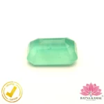 Certified Natural Emerald 3.22 Carat, 3.57 Ratti (असली पन्ना जाम्बिया) Zambian - Image 4