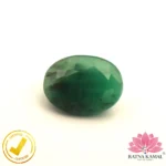 Certified Natural Emerald 4.74 Carat, 5.26 Ratti (असली पन्ना जाम्बिया) Brazil