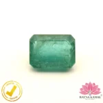 Certified Natural Emerald 2.32 Carat, 2.57 Ratti (असली पन्ना जाम्बिया) Zambian