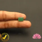 Certified Natural Emerald 4.84 Carat, 5.37 Ratti (असली पन्ना जाम्बिया) Zambian - Image 5