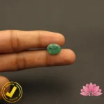 Certified Natural Emerald 6.15 Carat, 6.83 Ratti (असली पन्ना जाम्बिया) Zambian - Image 5