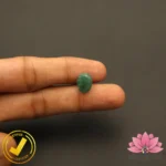 Certified Natural Emerald 5.14 Carat, 5.71 Ratti (असली पन्ना जाम्बिया) Zambian - Image 5