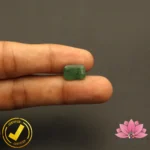 Certified Natural Emerald 5.15 Carat, 5.72 Ratti (असली पन्ना जाम्बिया) Zambian - Image 5