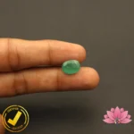 Certified Natural Emerald 4.34 Carat, 4.82 Ratti (असली पन्ना जाम्बिया) Zambian - Image 5