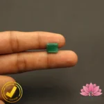 Certified Natural Emerald 5.30 Carat, 5.88 Ratti (असली पन्ना जाम्बिया) Brazil - Image 5