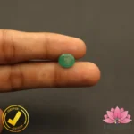 Certified Natural Emerald 3.37 Carat, 3.74 Ratti (असली पन्ना जाम्बिया) Zambian - Image 5