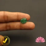 Certified Natural Emerald 4.40 Carat, 4.88 Ratti (असली पन्ना जाम्बिया) Zambian - Image 5