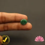 Certified Natural Emerald 7.27 Carat, 8.07 Ratti (असली पन्ना जाम्बिया) Brazil - Image 5