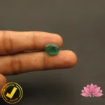 Certified Natural Emerald 5.06 Carat, 5.62 Ratti (असली पन्ना जाम्बिया) Zambian - Image 5